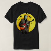 Frankenguitar Frankenstein Plays Electric Guitar H T-Shirt (Design vorne)