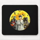 Frankenguitar mit Bridge und Igor Halloween Band Mousepad (Vorne)