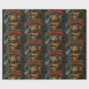 Frankenhörnchen Classic Movie Parodie Geschenkpapier