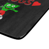 FrankenKäse-Schläger-Schneidebrett 15,2 cm x 17,8  Schneidebrett (Ecke)