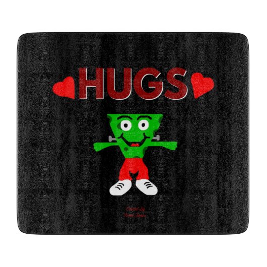 FrankenKäse-Schläger-Schneidebrett 15,2 cm x 17,8  Schneidebrett (Vorderseite)