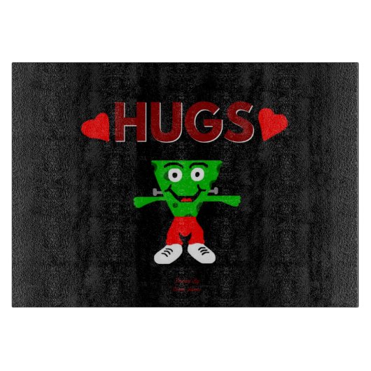 FrankenKäsebügel 27,9 cm x 20,3 cm Schneidebrett (Vorderseite)