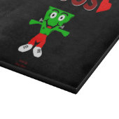 FrankenKäsebügel 27,9 cm x 20,3 cm Schneidebrett (Ecke)