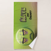 Frankenmoji-Badetuch Badehandtuch (Badehandtuch)