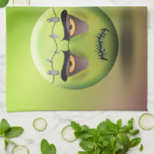 Frankenmoji-Kochwäsche Geschirrtuch (Gefaltet)