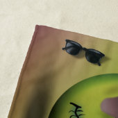 Frankenmoji Strandhandtuch (Beispiel)