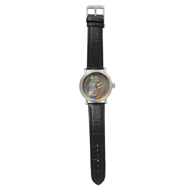 Frankenmonkey's Glass Shop Watch Armbanduhr (Flach)