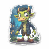 Frankenmoo Aufkleber (Vorderseite)