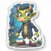 Frankenmoo Aufkleber (Vorderseite)