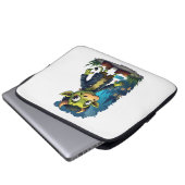 Frankenmoo Laptopschutzhülle (Vorne Knopf)