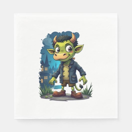 Frankenmoo Serviette (Vorderseite)