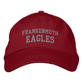 Frankenmuth High School bestickte Baseballhut Baseballkappe (Vorderseite)