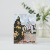 Frankenmuth Michigan Christmas Postcard Postkarte (Stehend Vorderseite)