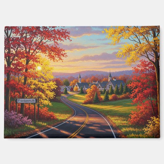 Frankenmuth Michigan Travel Magnet (Vorderseite)