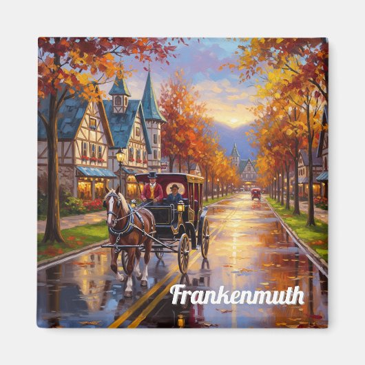 Frankenmuth Michigan Travel Magnet (Vorne)