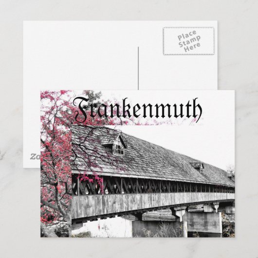 Frankenmuth Postkarte (Vorne/Hinten)