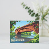 Frankenmuth USA Postkarte (Stehend Vorderseite)