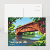 Frankenmuth USA Postkarte (Vorne/Hinten)