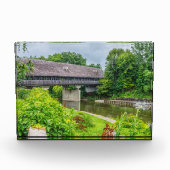 Frankenmuths Covered Bridge Fotoblock (Vorderseite)