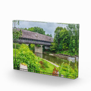Frankenmuths Covered Bridge Fotoblock