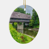 Frankenmuths Covered Bridge Keramik Ornament (Rechts)