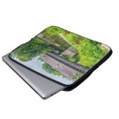 Frankenmuths Covered Bridge Laptopschutzhülle (Vorne Knopf)