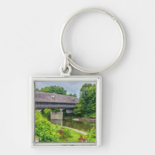 Frankenmuths Covered Bridge Schlüsselanhänger