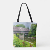 Frankenmuths Covered Bridge Tasche (Rückseite)