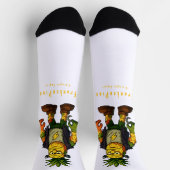 FrankenPine - Ananas-Reich Socken (Oben)