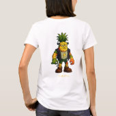 FrankenPine T - Shirt - Ananas-Reich (Rückseite)