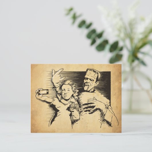 Frankensel Postkarte (Stehend Vorderseite)