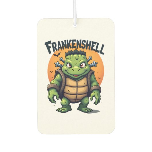 Frankenshell Turtle Autolufterfrischer (Vorderseite)