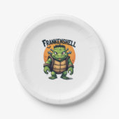 Frankenshell Turtle Pappteller (Vorderseite)