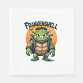 Frankenshell Turtle Serviette (Vorderseite)