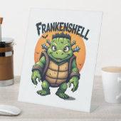 Frankenshell Turtle Sockelschild (In Situ)