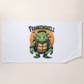 Frankenshell Turtle Strandtuch (Vorderseite)