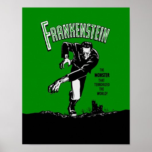 Frankenstein - 11x14 Poster / 2 Leinwand ändern (Vorne)