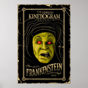 Frankenstein 1910 Klassiker Film Poster
