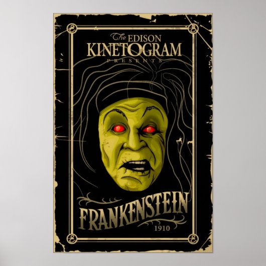 Frankenstein 1910 Klassiker Film Poster (Vorne)
