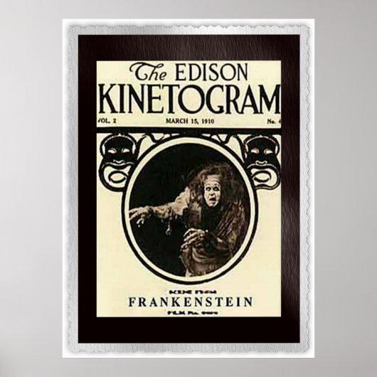 Frankenstein 1910 poster (Vorne)