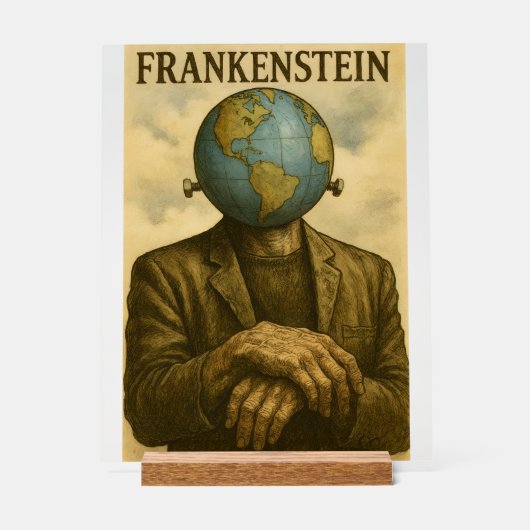 FRANKENSTEIN Acryl-Schild Acrylschild (Vorderseite)
