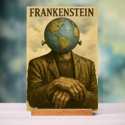 FRANKENSTEIN Acrylic Sign Acrylschild (Neutral)