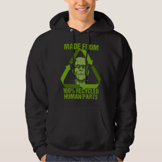 Frankenstein aus 100 % recycelten menschlichen Tei Hoodie