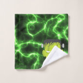 Frankenstein Badezimmer-Tuch-Set Badhandtuch Set (Waschlappen)