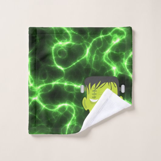 Frankenstein Badezimmer-Tuch-Set Badhandtuch Set (Waschlappen)