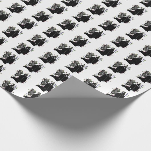 Frankenstein Birthday Geschenkpapier (Ecke)