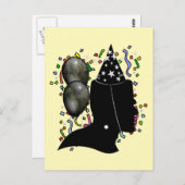 Frankenstein Birthday Postkarte (Vorne/Hinten)