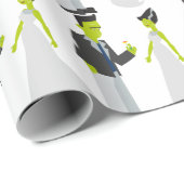 Frankenstein & Bride Geschenkpapier (Rolleneckpunkt)