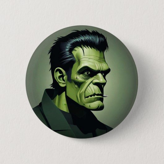 Frankenstein-Button/Schaltfläche Button (Vorderseite)