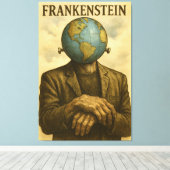 FRANKENSTEIN Canvas Print Leinwanddruck (Insitu (Holzboden))